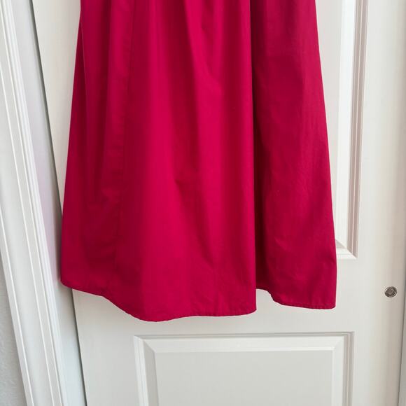 Abercrombie & Fitch Emerson Ruched Strapless Midi Dress Cocktail Wedding Guest M - Picture 11 of 12